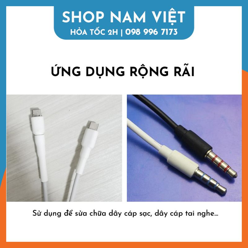 1m Ống Co Nhiệt, Ống Gen Bọc Dây Điện