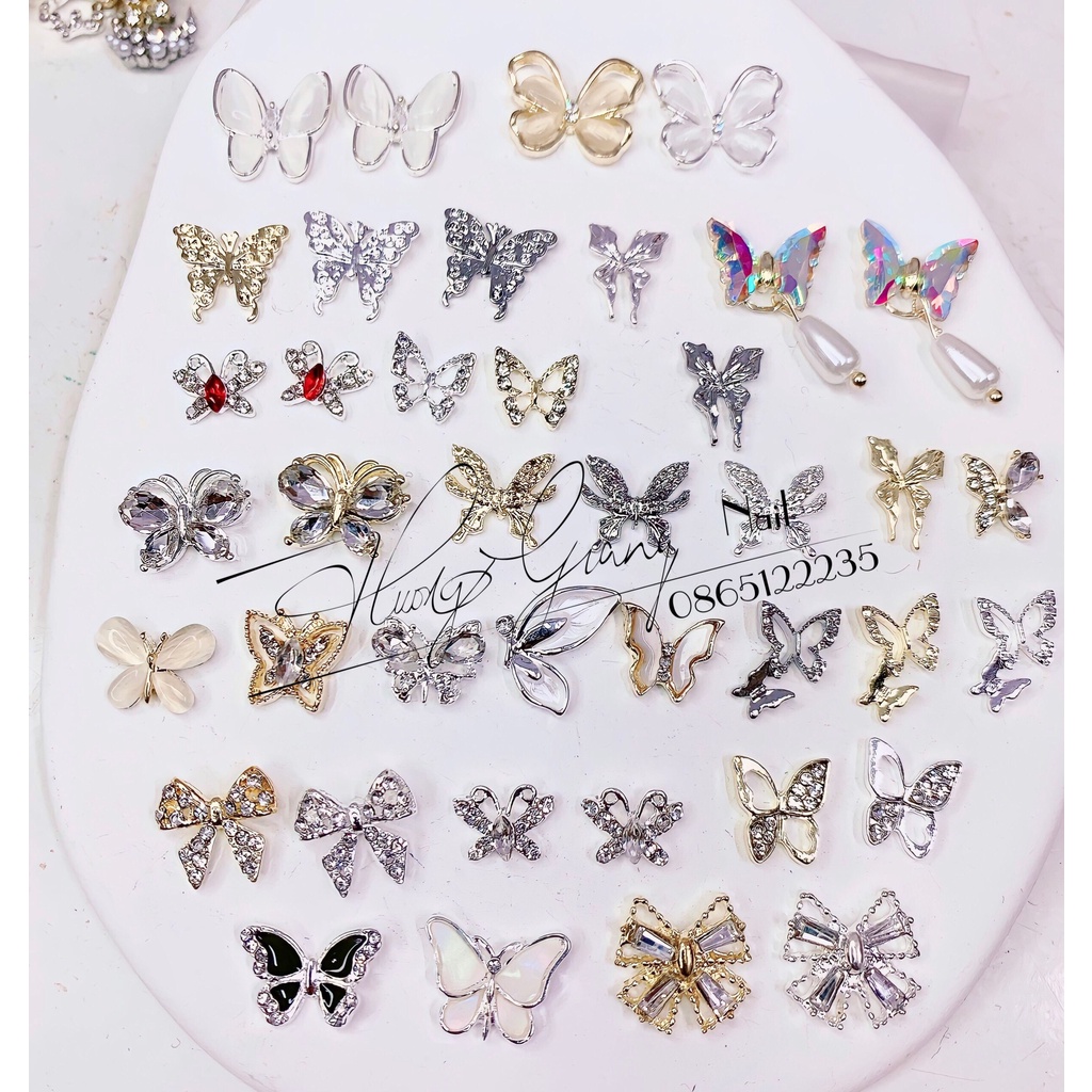 [CHARM]charm nail - charm cao cấp - charm  các loại - Charm đá sáng