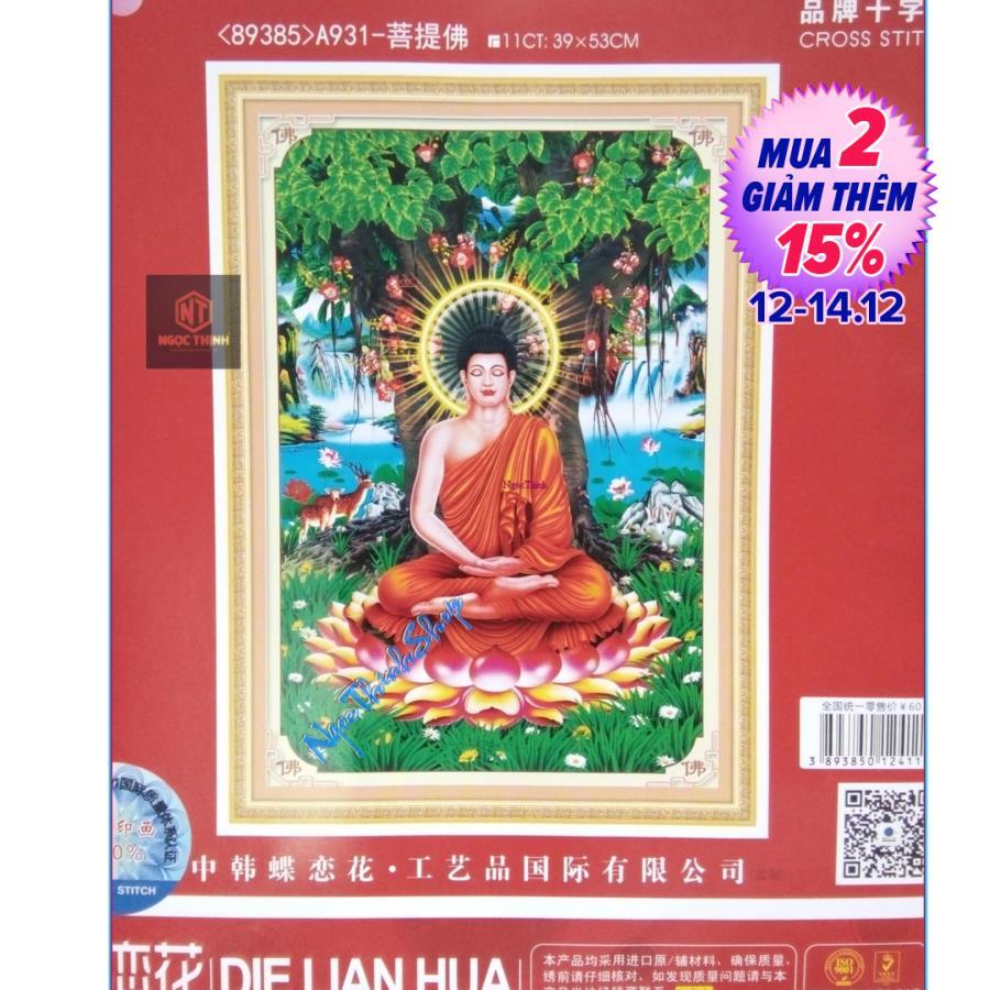 Tranh Thêu Chữ Thập Phật Adida DLH-YA931 KÍCH THƯỚC 39x53cm