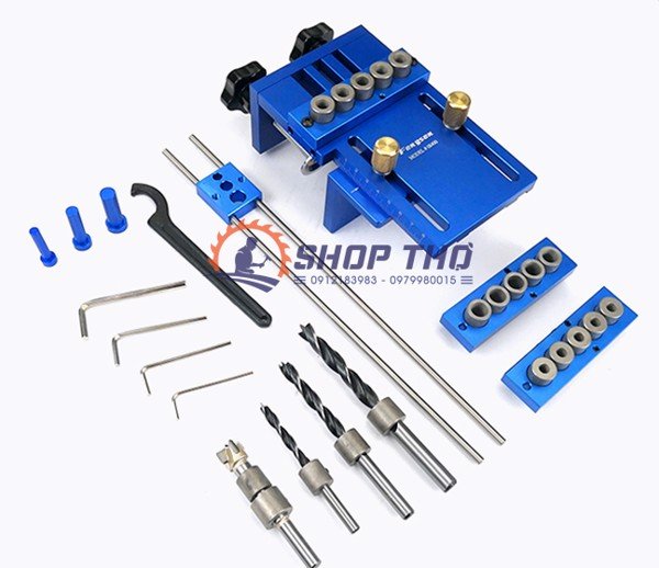 Bộ Cữ Khoan Ốc Cam Và Chốt Gỗ 08400