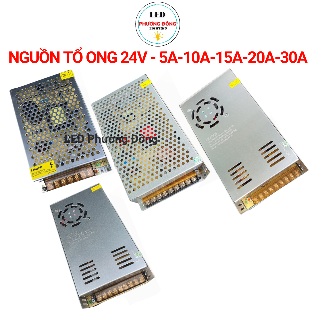 Nguồn Tổ ong 24V - 5A / 10A / 15A / 20A / 30A