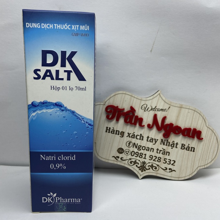 Dung Dịch Xịt Mũi DK Salt