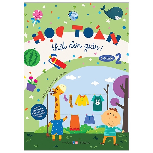 Fahasa - học toán thật đơn giản: 5-6 tuổi - tập 2