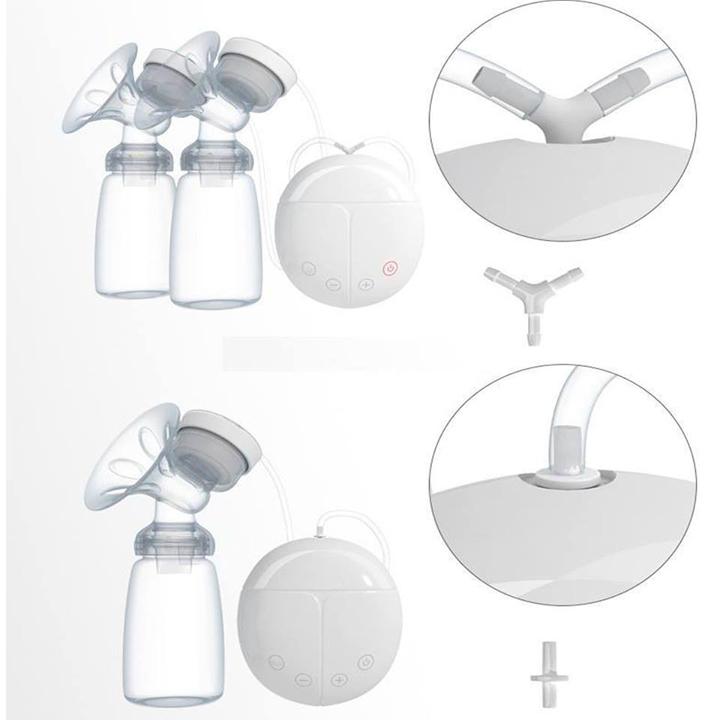 Hút Sữa Mẹ Bằng Điện - Máy Hút 2 Bình Real Bubee