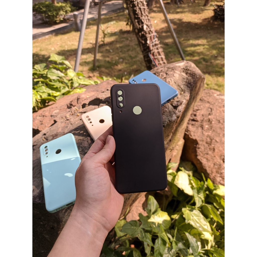 Ốp viền vuông màu trơn vsmart star 5 joy 3 joy 4 live 4 aris active 3 bphone a40 a50 a60 a85