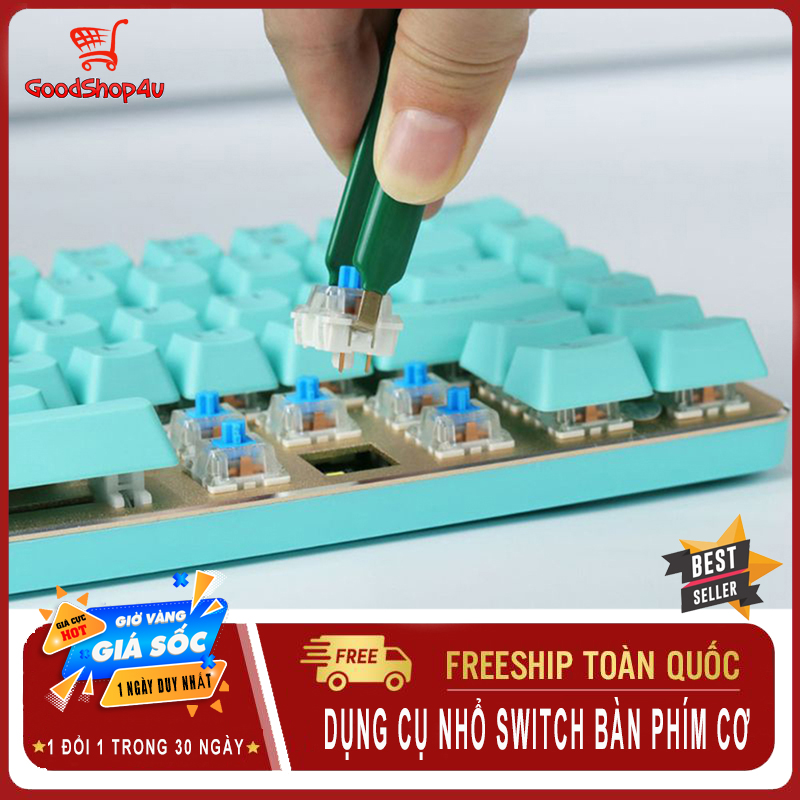 Switchpuller dụng cụ nhổ switch bàn phím chuẩn cơ, dùng thay thế nút bàn phím cơ-Goodshop4u