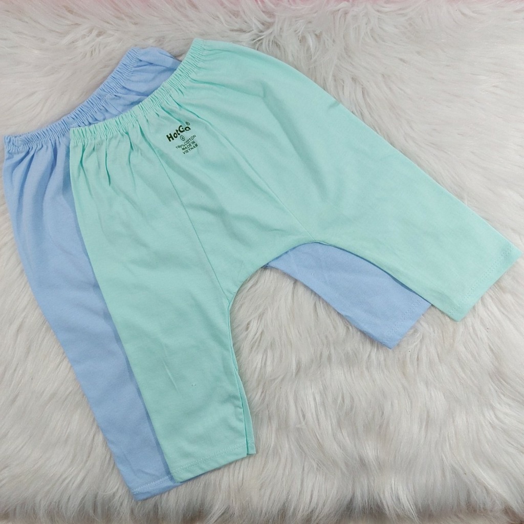 (3-12kg)  QUẦN DÀI MẶC BỈM COTTON MÀU - HOTGA