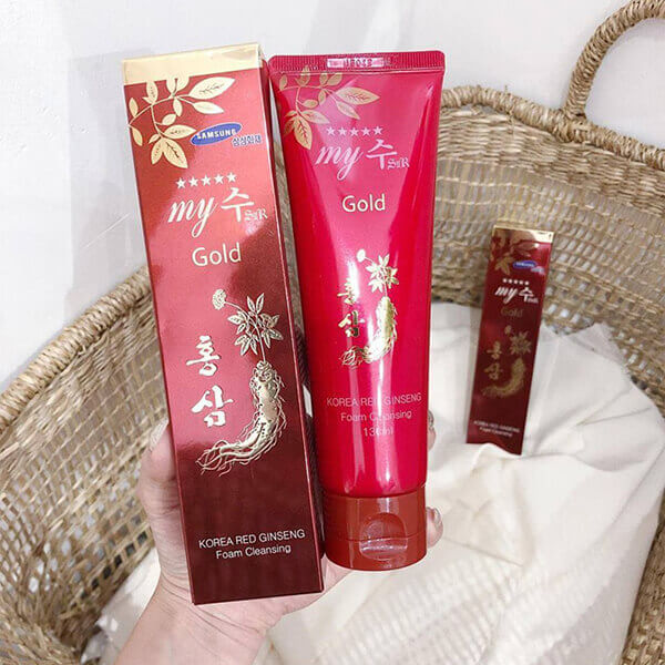 Sửa rửa mặt nhân Sâm Hàn Quốc My Gold