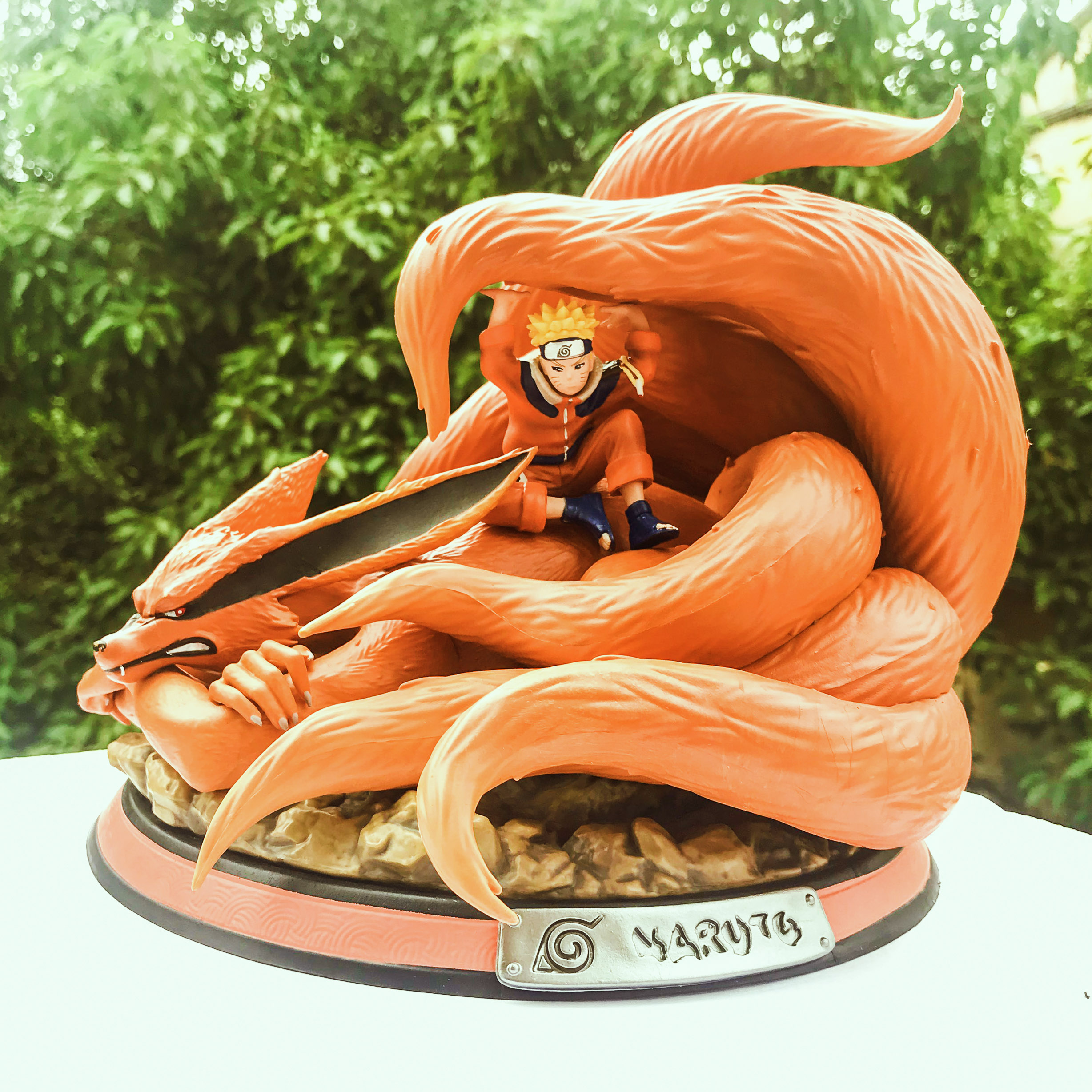 Mô hình Naruto và Cửu vĩ Kurama