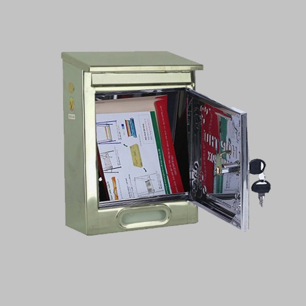 Hộp Thư Thái Sơn - Size Nhỏ Chất Liệu Inox ( HÀNG CHÍNH HÃNG - ĐỔI TRẢ MIỄN PHÍ )