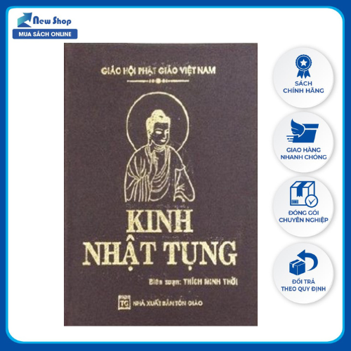 Sách Phật Giáo  - Kinh Nhật Tụng (Bìa Mềm) - Thích Minh Thời - Newshop