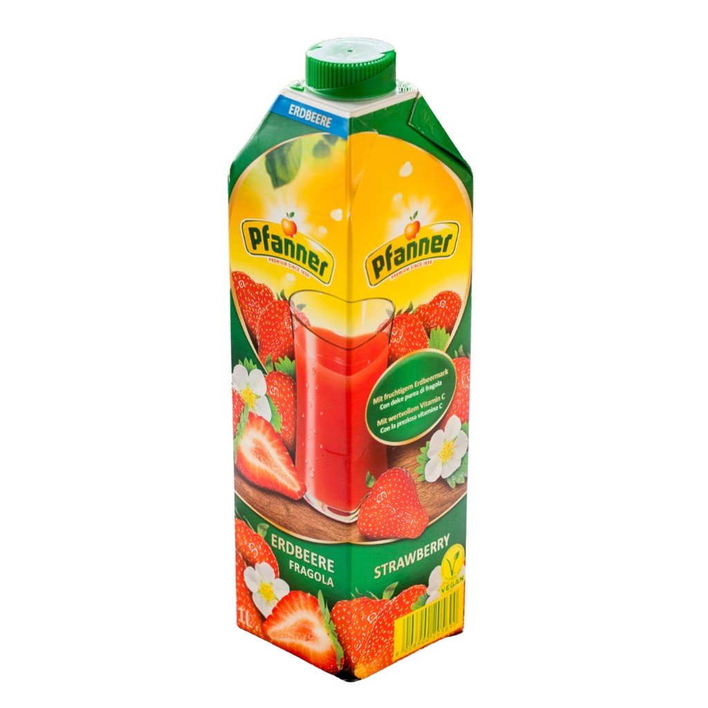 Nước ép dâu tây (Strawberry) Pfanner 1L