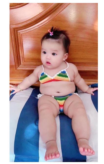 Bikini cực yêu cho bé của bạn(ko gồm giày và băng đô)