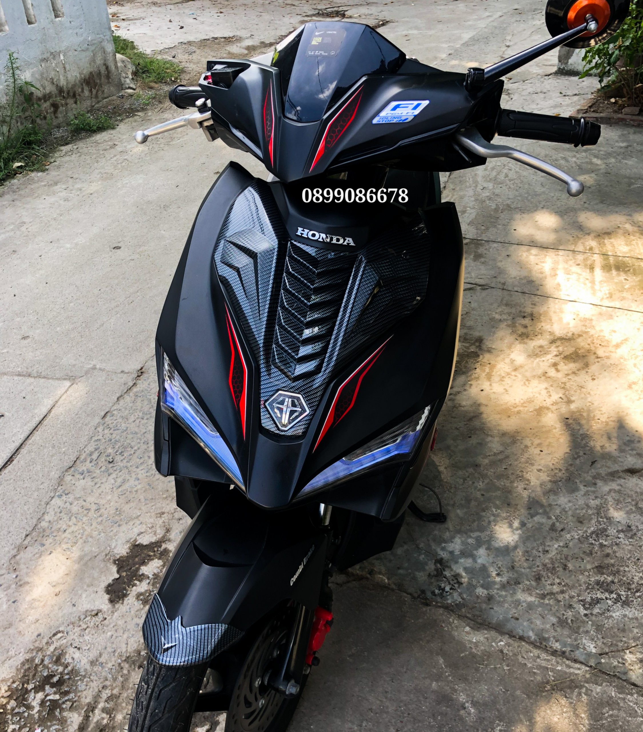 Phụ kiện Carbon Honda Air Blade 2016-2019