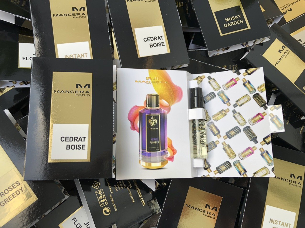 Mẫu thử Vial nước hoa Mancera Paris các mùi