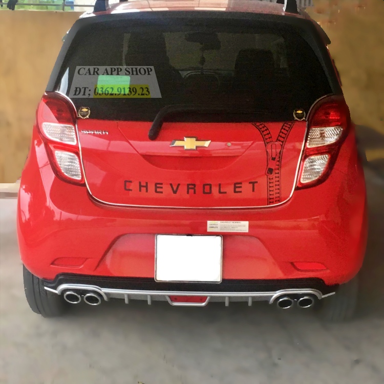 Lippo Chevrolet Spark mẫu độ pô xe các đời