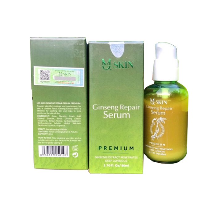 [HCM]Serum Tinh Chất Nhân SâmTái Tạo Da Không Sưng Cao Cấp  MQSKIN 80ML ( Mẫu Mới )