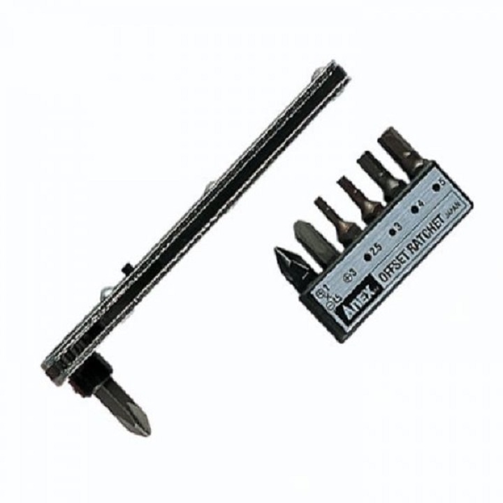 Bộ tay vặn và mũi vít dùng trong góc hẹp No.426 Anex