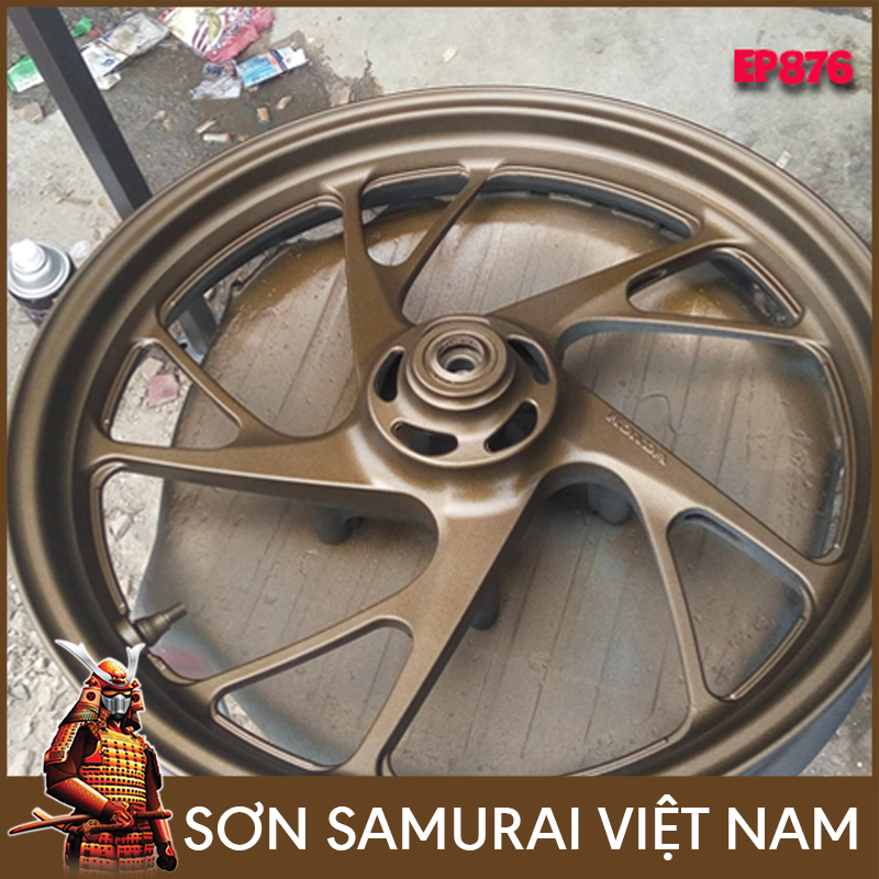 Chai sơn samurai ep876 màu magie