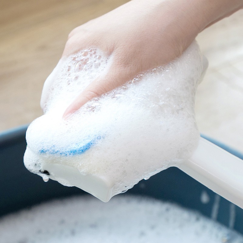 Cây Lau Kính cầm tay Dụng cụ vệ sinh nhà cửa Đồ chùi kiếng mini Cây Gạt Nước cửa kính Dụng cụ vệ sinh bể cá đa năng AY74