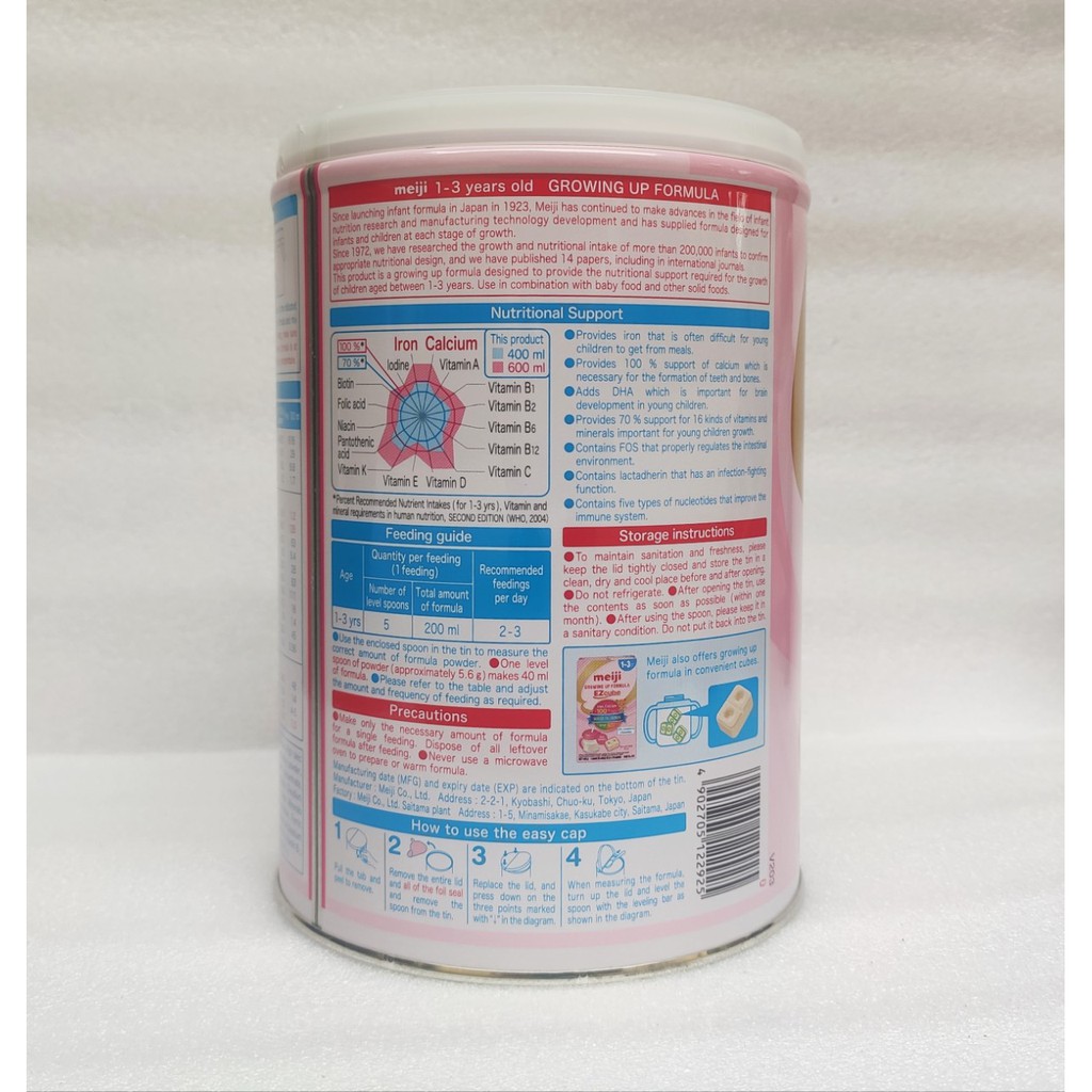 Combo 2 Hộp Sữa Meiji Số 3 800G Nhập Khẩu (Mẫu Mới, Date 2023)