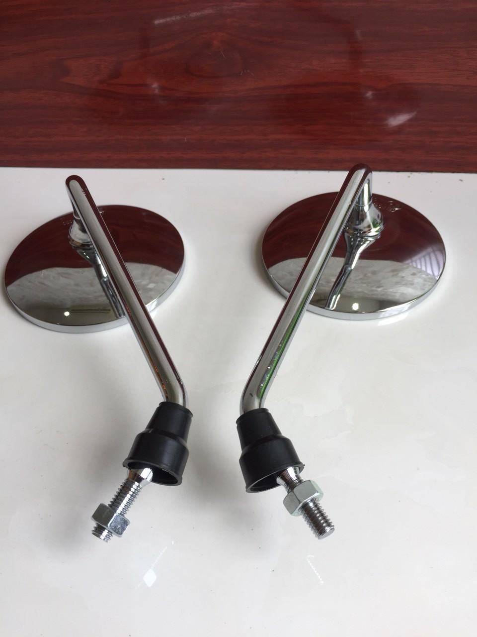 kính chiếu hậu sắt xi cho cub-67 - chân 10 ly