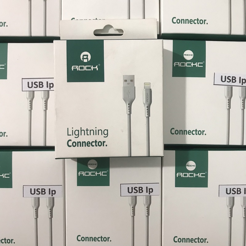 Cáp sạc Rock USB to Lightning (dùng cho iPhone/ iPad)