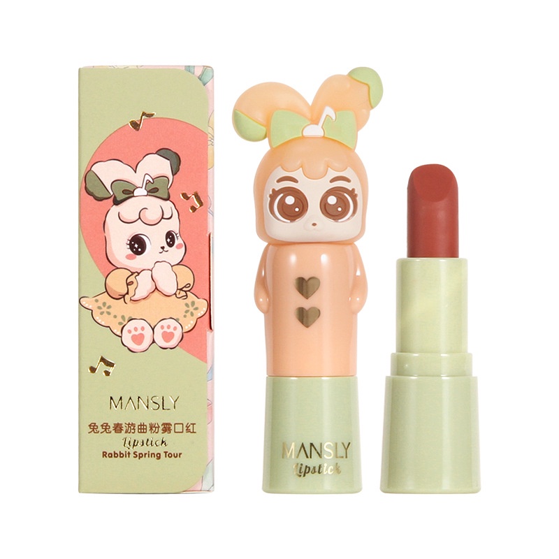 Son thỏi búp bê hiệu ứng nhung mịn lì , mềm môi