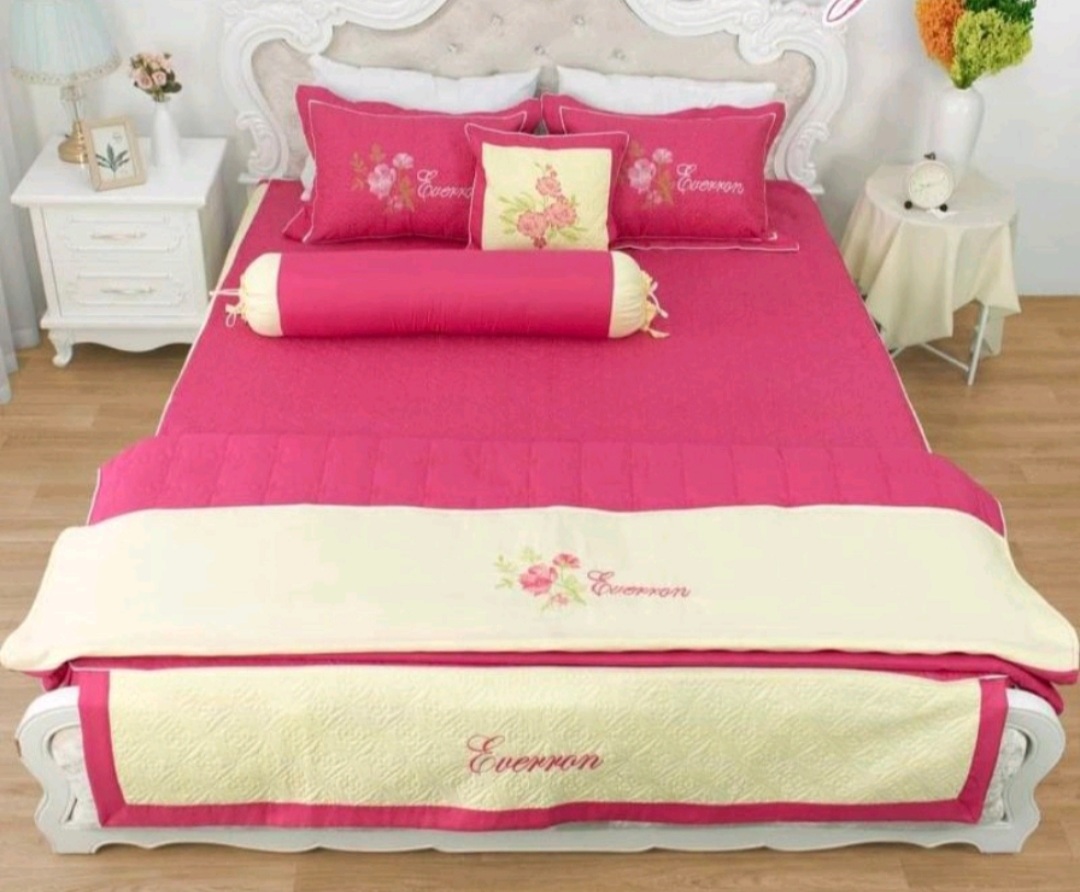 Bộ chăn ga cưới 7 MÓN