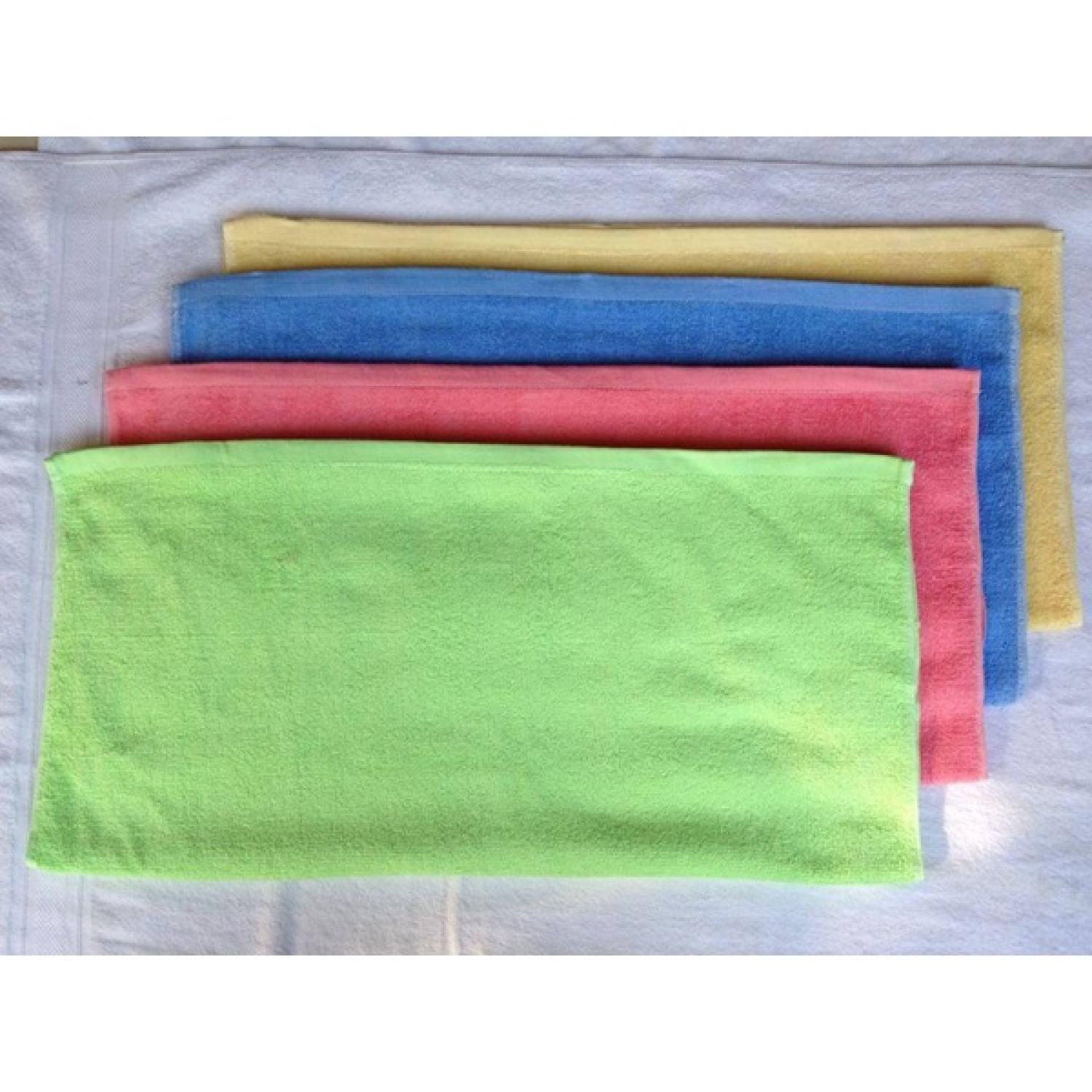 COMBO 10  Khăn Trắng/Màu Lau Bàn/Bếp Kích thước (30x30)cm