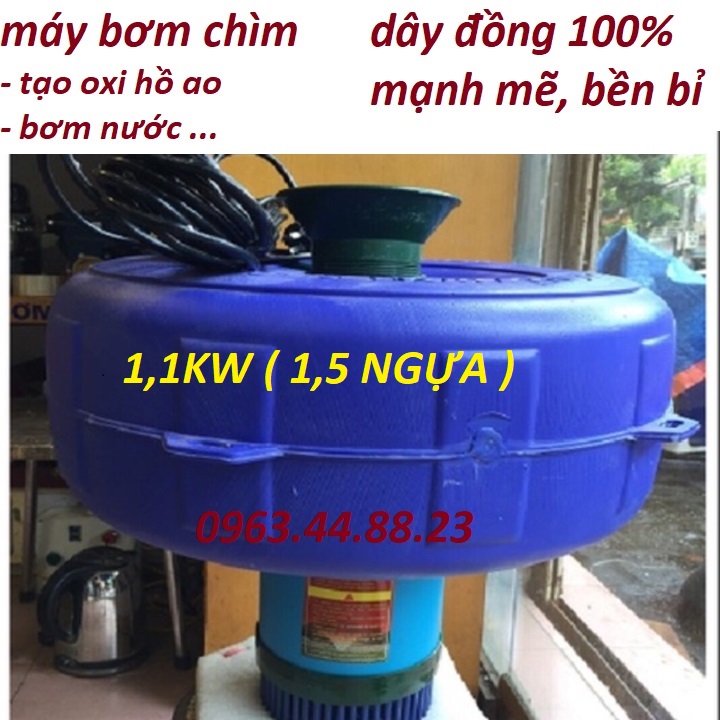 Máy bơm nước - tạo oxi ao hồ - máy bơm chìm - bơm tõm - may bom