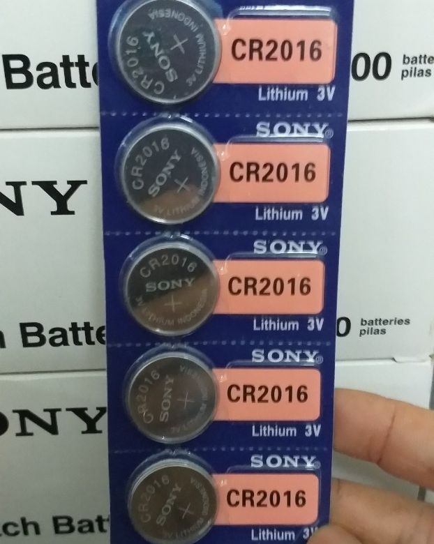 5 Viên Pin CR2016 Pin 3V  SONY Lithium