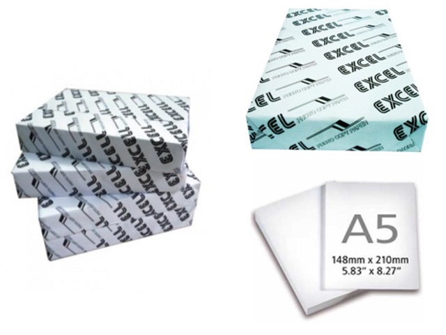 Giấy A5 Excel 70 gsm