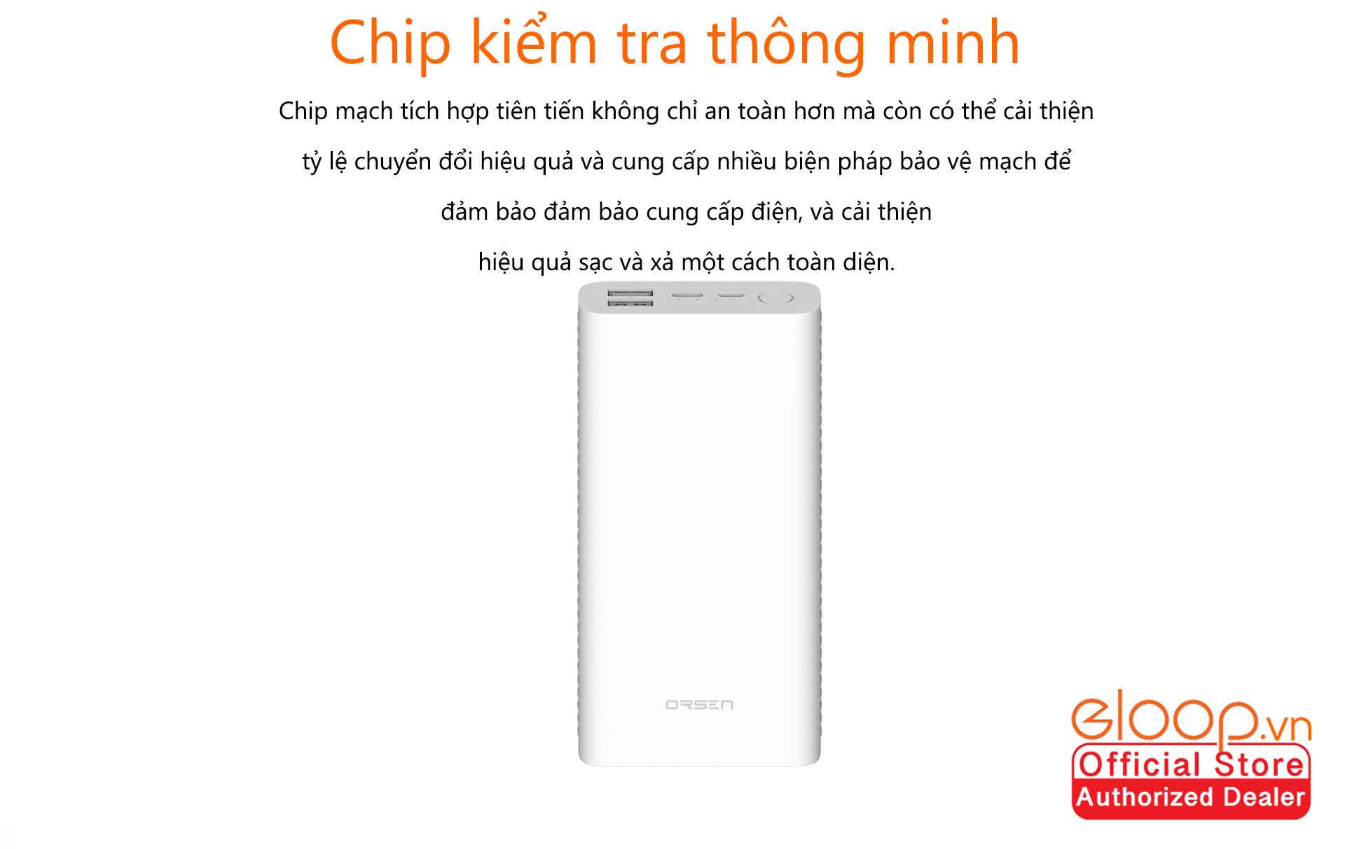 Pin Sạc Dự Phòng ELOOP E39 20.000mAh - Hãng Phân Phối Chính Thức