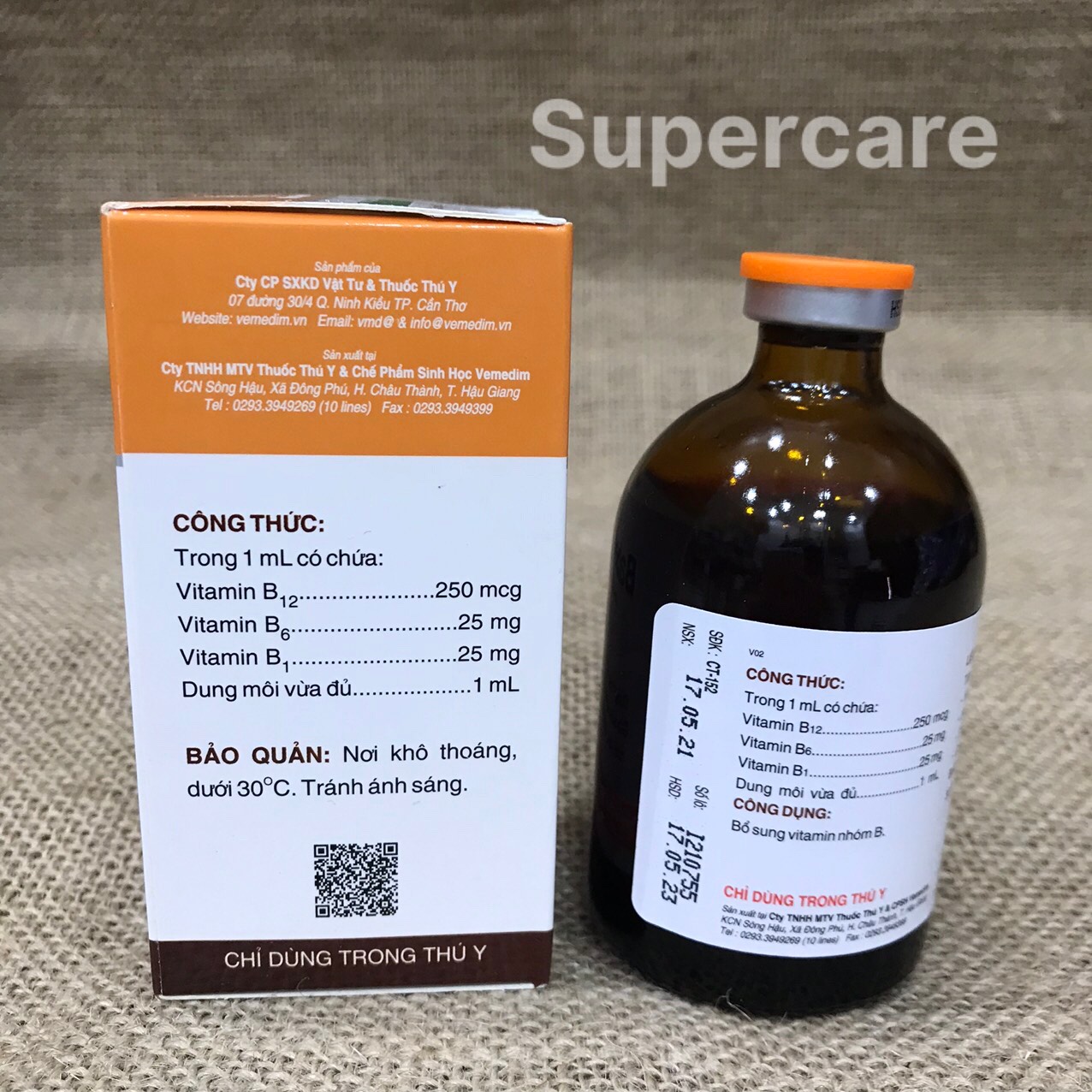 [Hoàn tiền 10%] [CÓ HỎA TỐC] Babevit 100ml - Kích Thèm Ăn Bổ Máu Gia Súc Gia Cầm & Chó Mèo  (Tặng kèm ống tiêm)
