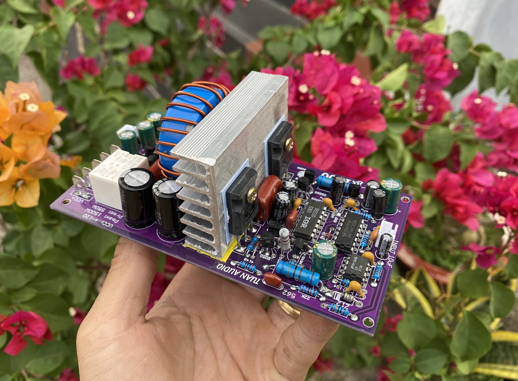 Mạch công suất class D MODEL AX1500