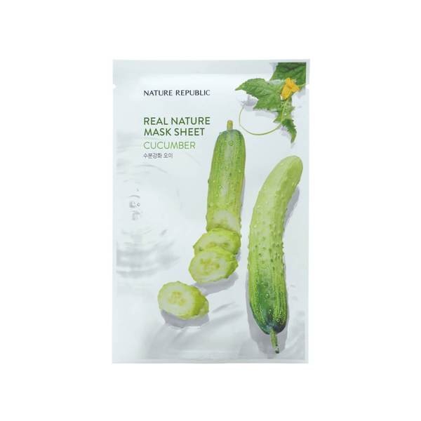 Mặt Nạ Dưa Leo Real Nature Mask Sheet Cucumber [BC1336]