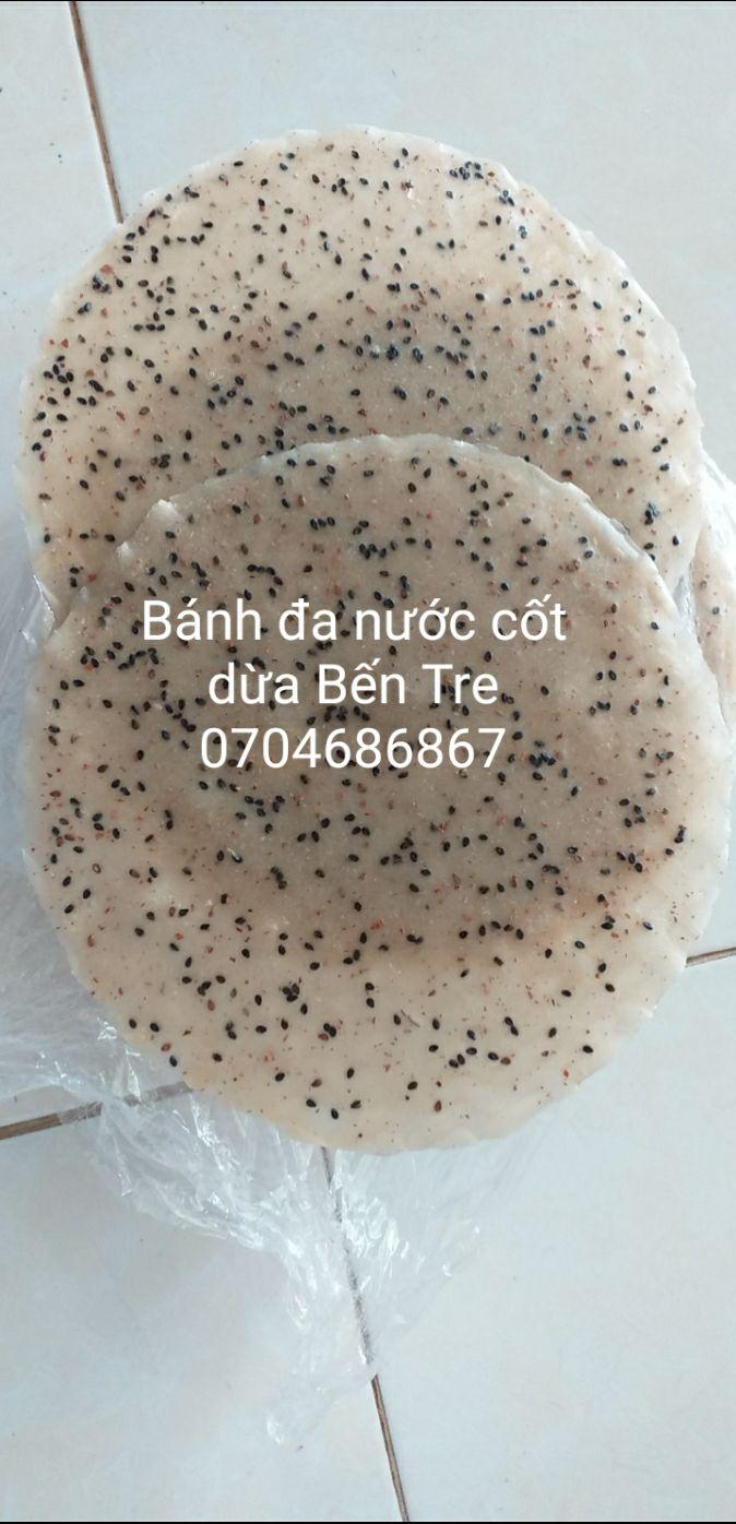 Bánh đa nước cốt dừa Bến Tre(10 bánh chưa nướng)