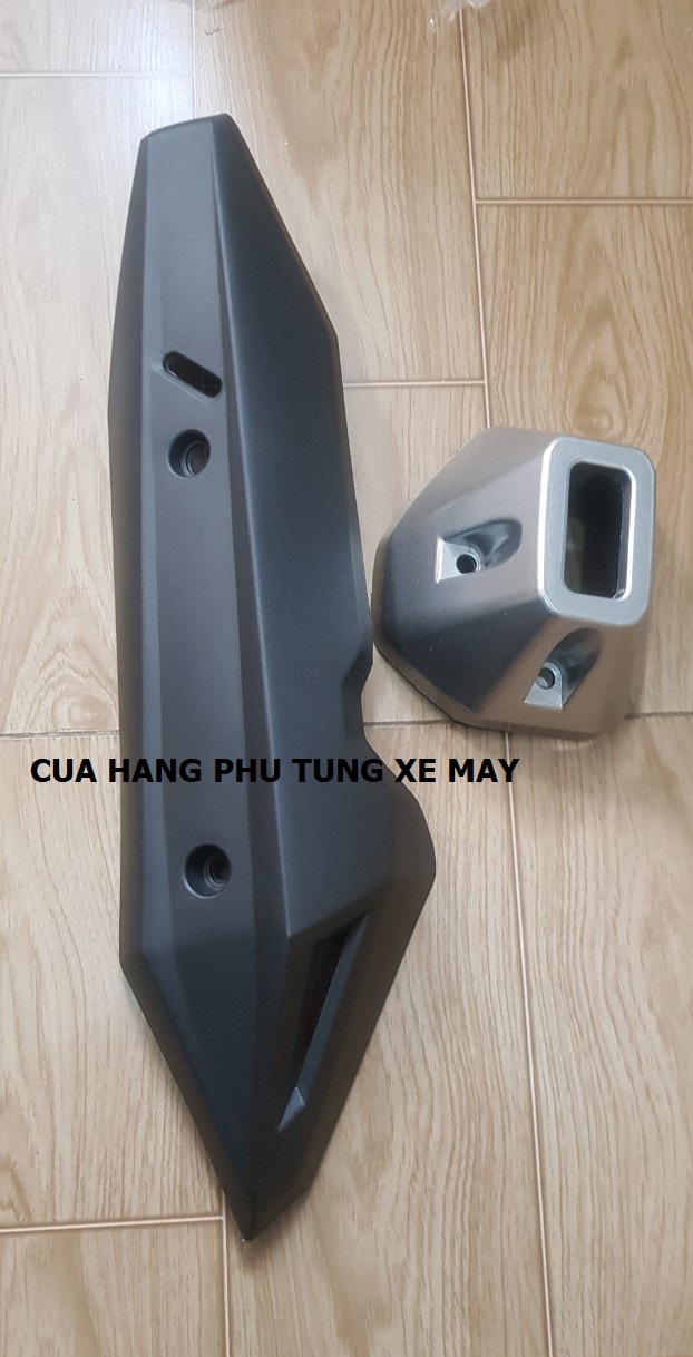 Bộ ốp pô + chụp đích pô xe vario 2018 - 2022