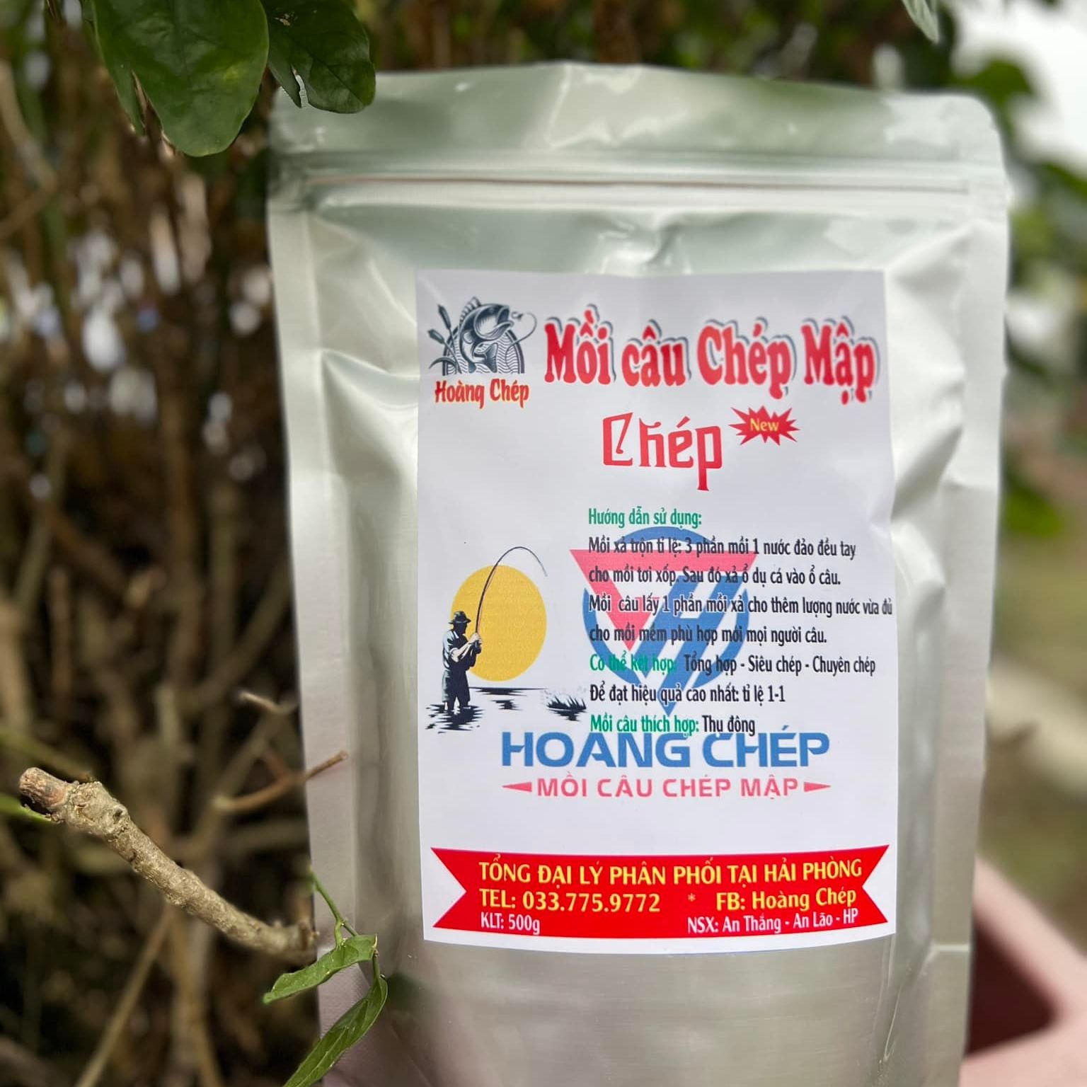 Mồi chép New - mồi câu Chép Mập (500gram)