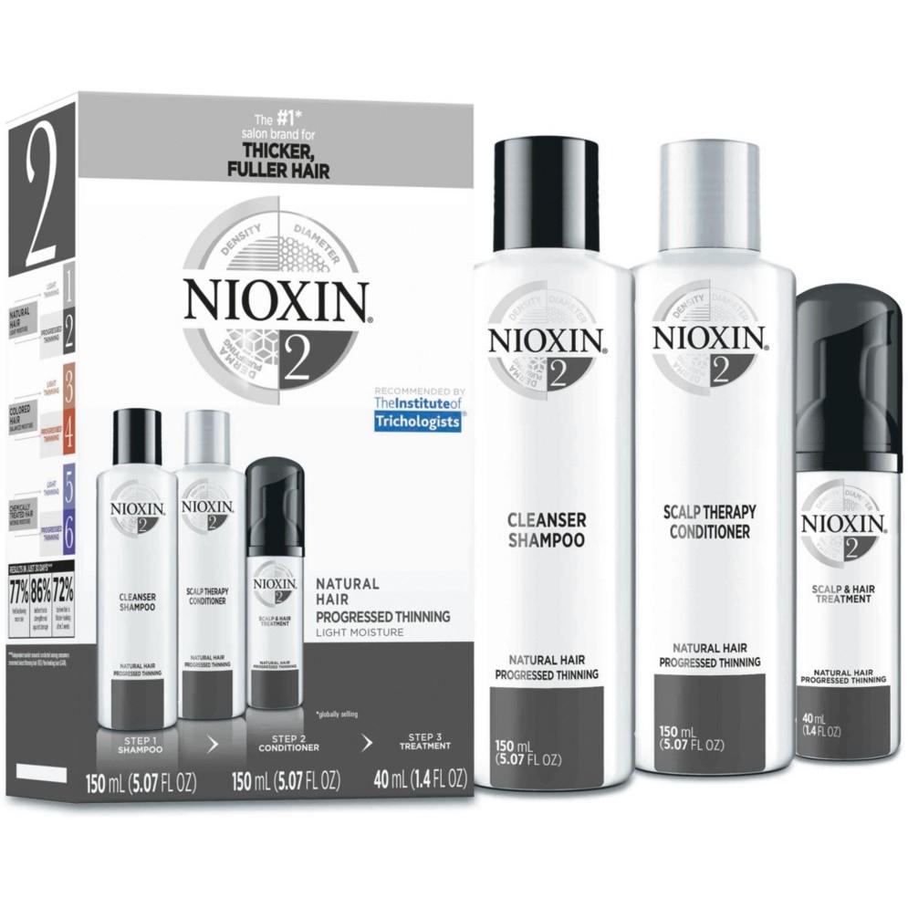 Bộ dầu gội Nioxin TrialKit chống rụng tóc System 2 150ml 2019 ( Natural Hair)