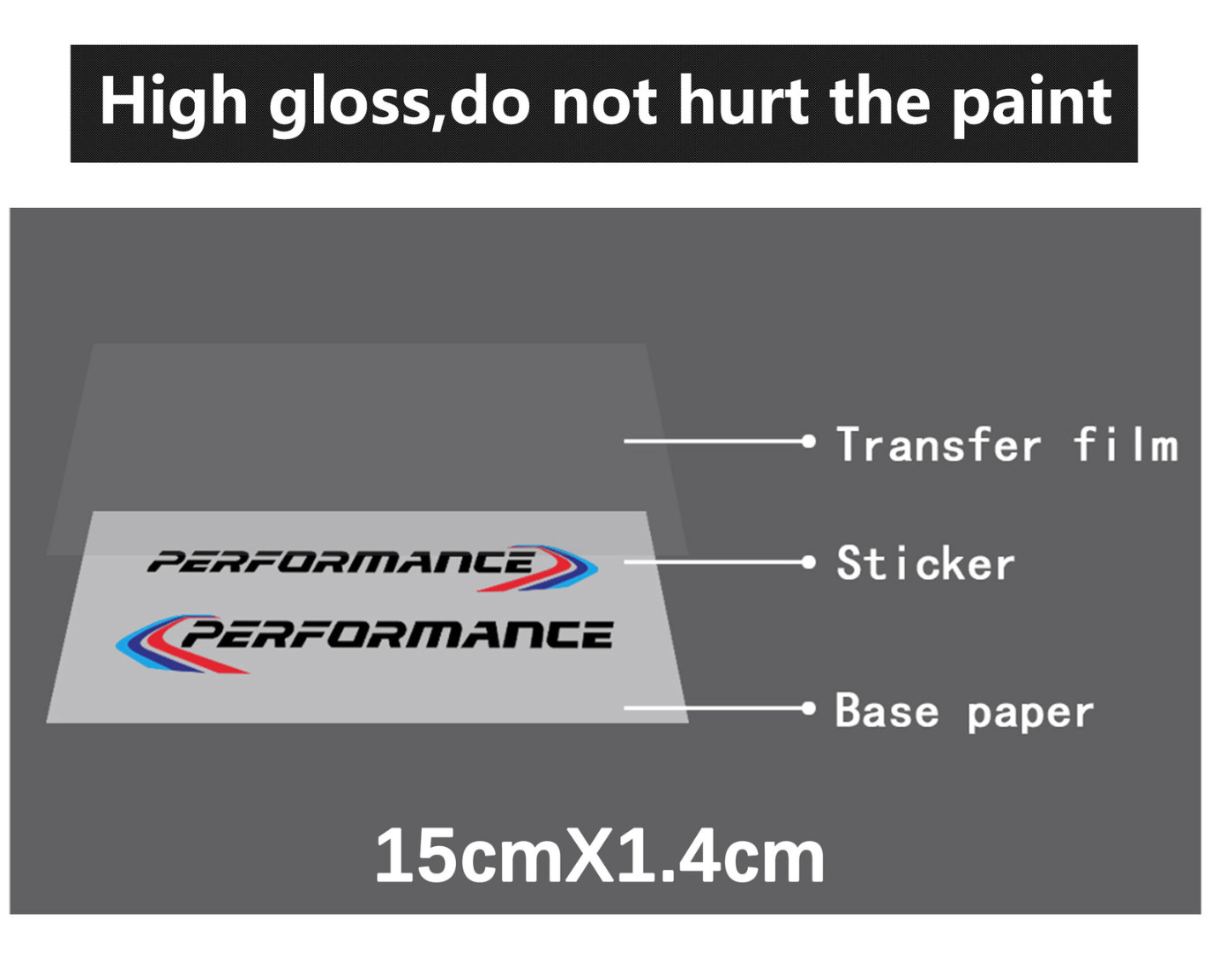 Tem dán gương chiếu hậu ô tô Performance 05