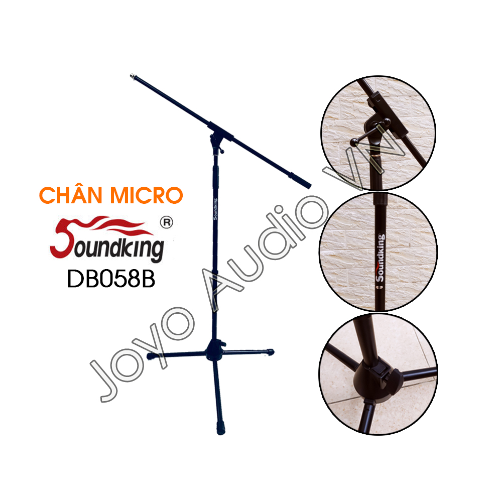 [CHÍNH HÃNG] Chân Micro Soundking DD058B Có Kèm Kẹp Mic