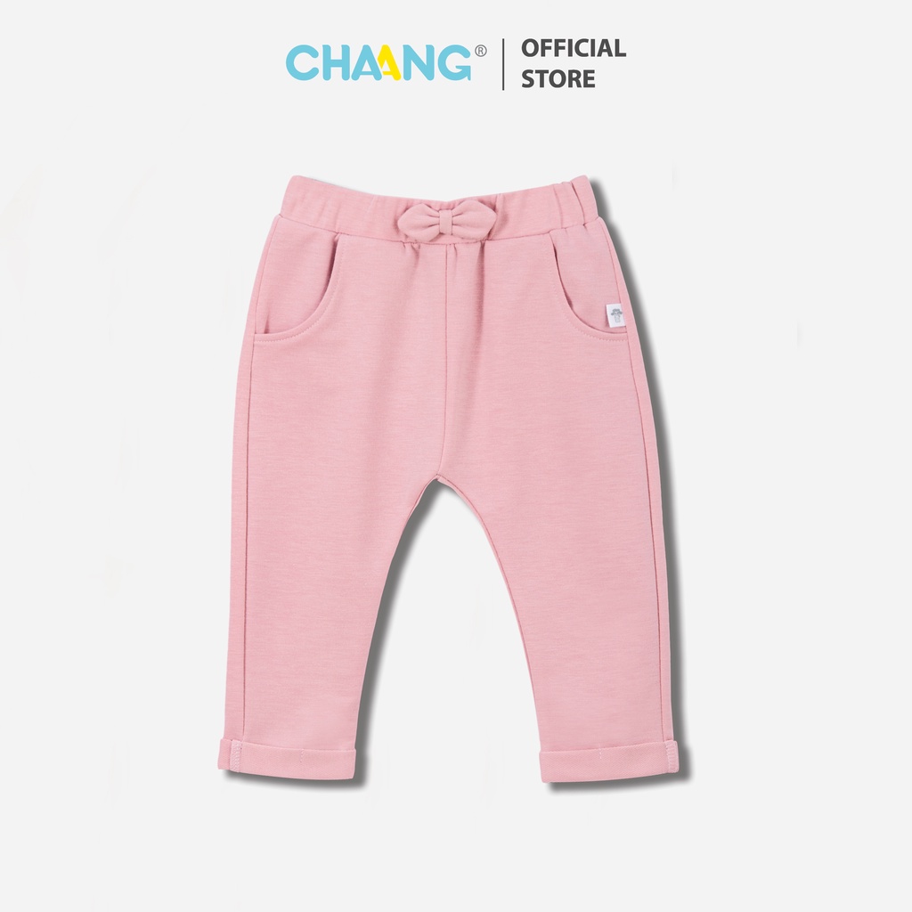 Quần nỉ dài Jungle hồng Chaang