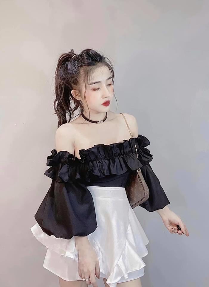 ÁO TRỄ VAI TAY PHỒNG, PHỤNG HOÀNG