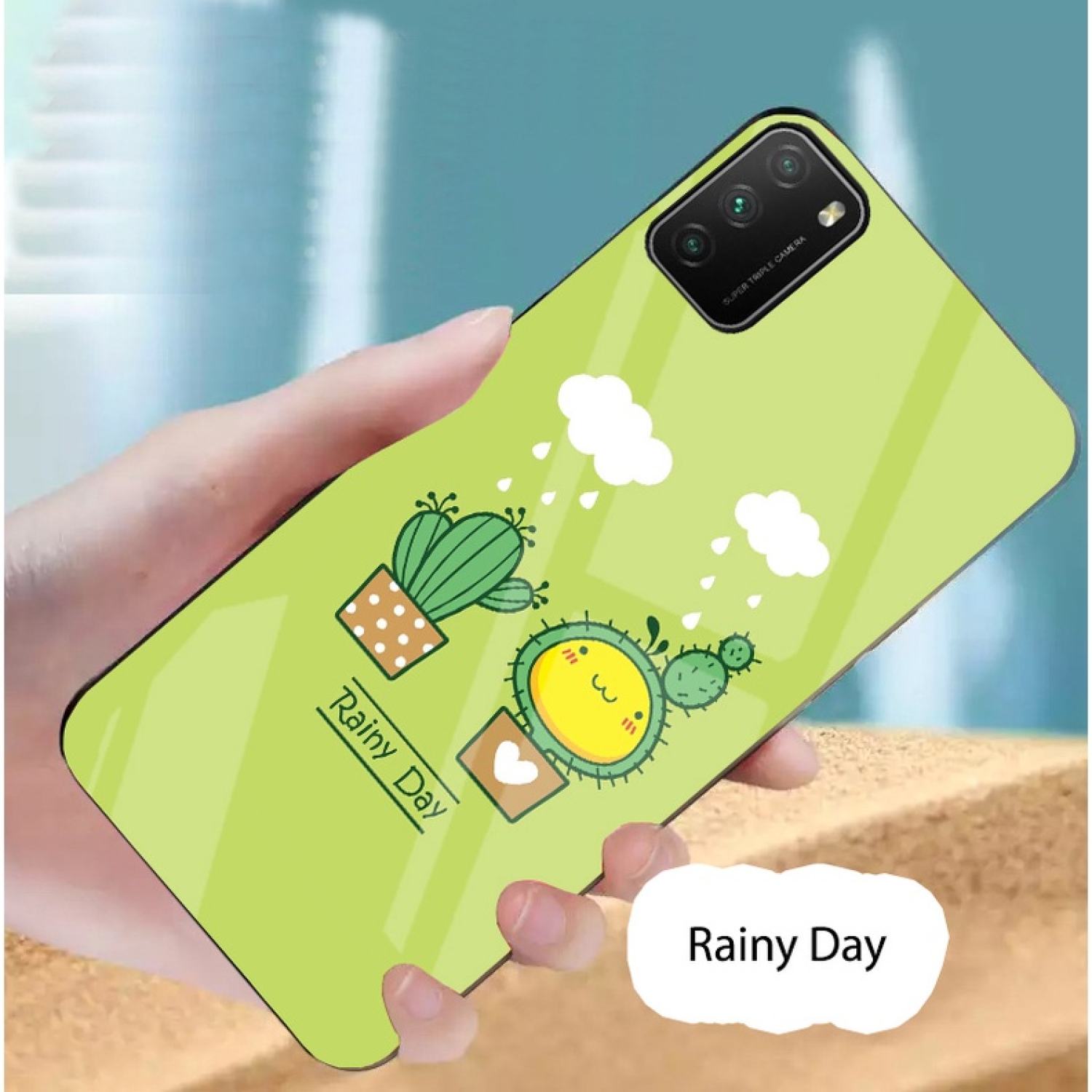 Ốp Lưng POCO M3 mặt kính gương bóng