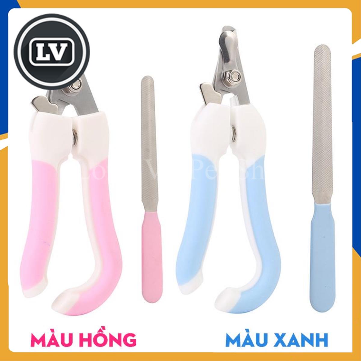 Bộ Kìm cắt móng và giũa chó mèo Long Vũ Pet Shop Grooming tool bấm móng cho thú cưng