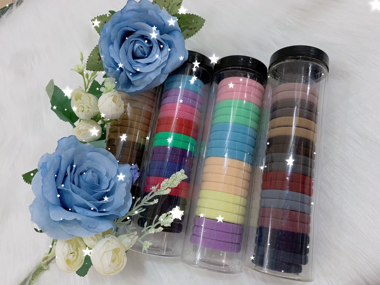 Ống thun buột tóc (20 pcs)