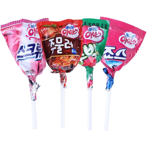 Kẹo mút Lotte cây lẻ Hàn Quốc