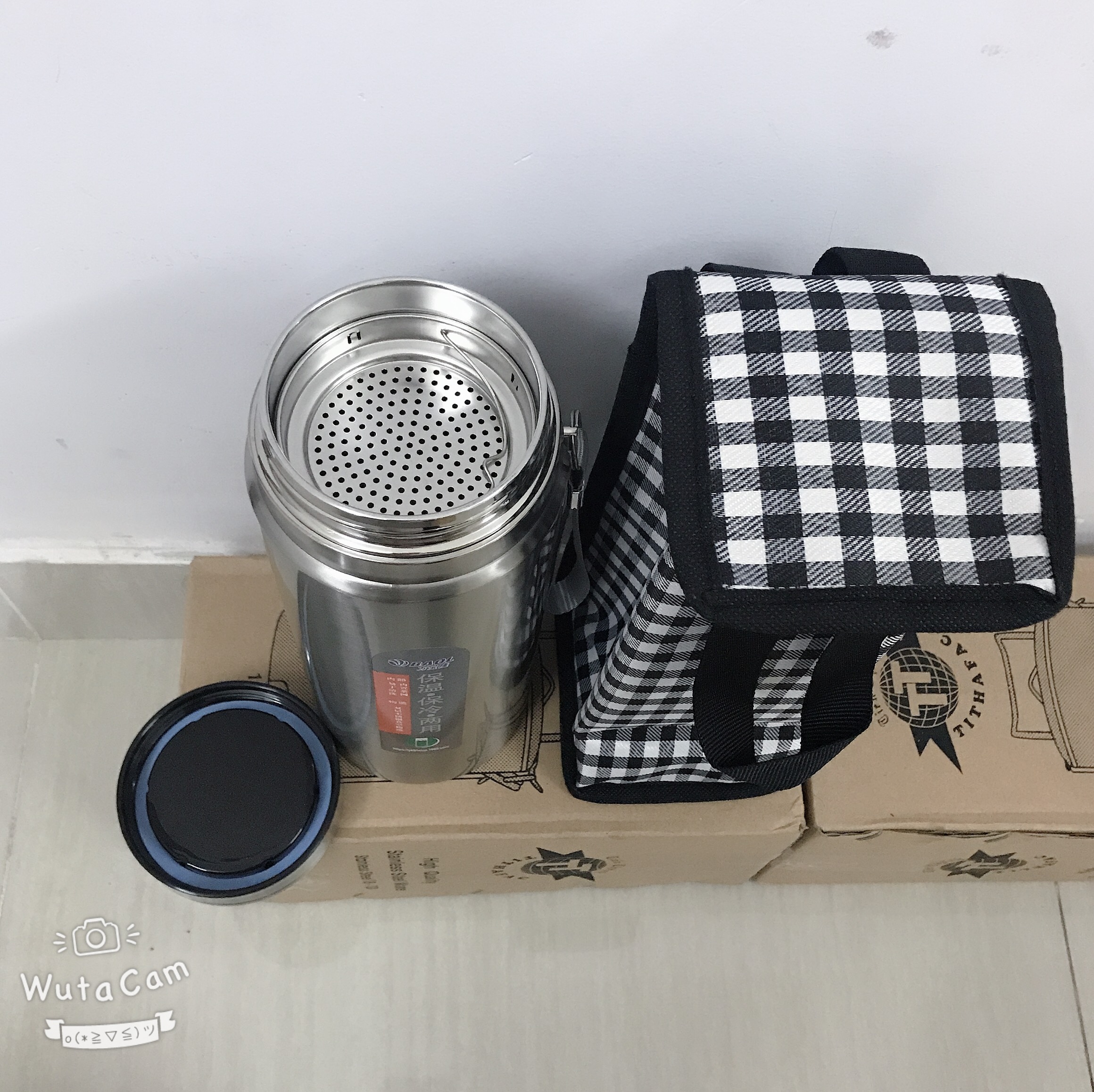[HCM]Combo Bình Giữ Nhiệt 1500ml+Túi